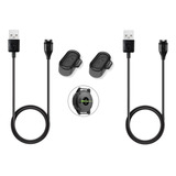 2x Carregador Usb Compatível C/ Garmin Forerunner 965+ Plugs