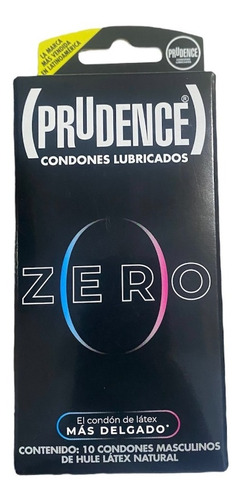 Prudence Zero Condones Ultra Delgados 10 Piezas