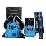 Correa Perro Loungefly Mochila Dispensador Stitch Disney S