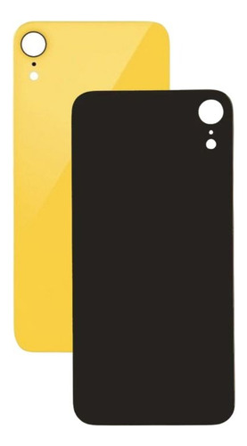 Tapa Trasera Vidrio Compatible Con iPhone XR Logo