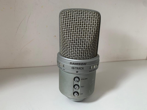 Microfone Condensador Samson G Track Usb 