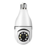 Câmera Ip Segurança Lâmpada Yoosee Panorâmica Wifi1080 Espiã