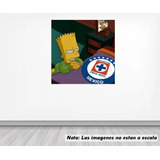 Vinil Pared 90cm Lado Cruz Azul Campeón 2021 Memes 0005