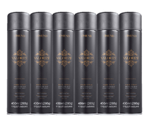 Amend Valorize Hair Spray Ultra-forte 400ml 6 Unidades