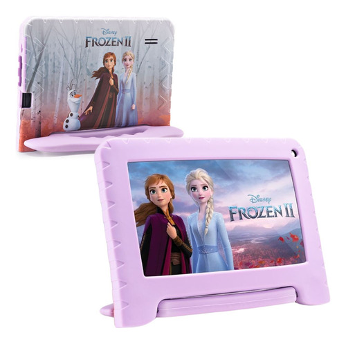 Tablet Infantil Frozen Rosa 64gb Criança Wi Fi Netflix Youtu