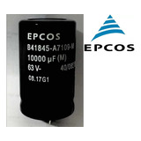 4x Capacitor Eletrolítico 10.000uf X 63v Epcos B41845