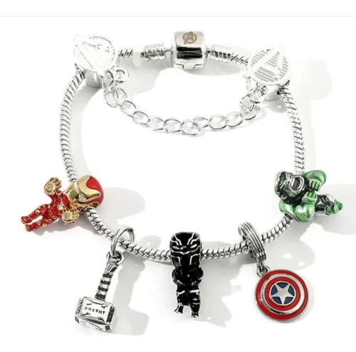 Variedades De Hermosas Pulseras Con Cristales De Los Avenger