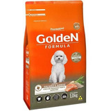 Golden Cães Adulto Raças Pequenas Salmao E Arroz 1kg