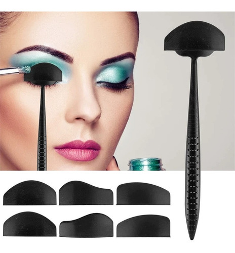 Stencil Plantilla Kit  Para Cut Crease Maquillaje Sombras  