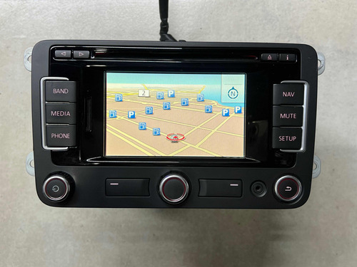 Estéreo Navegador Gps Original Volkswagen Vento Amarok Fox 3