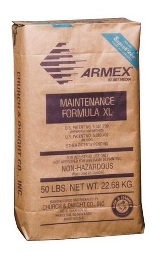 Arena, Abrasivo Extra Grande Armex® Soda De 50 Lb.