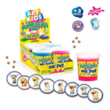 Slime Kimeleka 180g Acrilex - Caixa Com 6 Potes My Pet Dogs