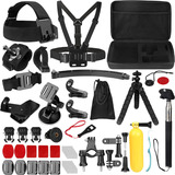 Kit De Accesorios De Cámara De Acción 50en1 Para Gopro Hero