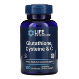Life Extension Glutathione Cisteína & C 100 Cápsulas
