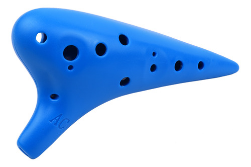 Ocarina Musical De Plástico Con Instrumento Y Agujeros, 12 C