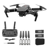 Drone E88 Pro 4k Com Case E Peças  De Reposição