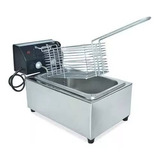 Fritadeira Industrial Gg Inox Fritadeiras Industriais 1 Cuba 3 Litros Plastico Aço Inoxidável 220v