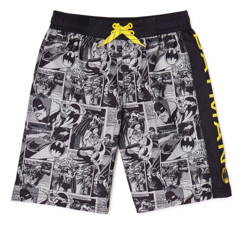 Pantaloneta Short De Niño Batman  Impermeable  Importado 