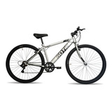 Mountain Bike Jaguar Gotic R26 6v Frenos V-brakes Cambio Shimano Tz31-a Color Gris Con Pie De Apoyo