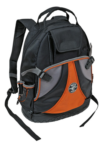 Maleta Porta Herramientas Pro Backpack Klein Tools 55421-bp Color Negro Con Naranja