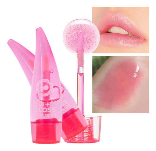 Brillo De Labios Lip Gloss Magic Frutales Pink 21