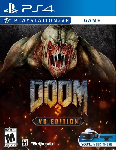 Doom 3 Vr Edition Nuevo Fisico Sellado Ps4