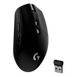 Mouse Gamer Inalámbrico Logitech  G Lightspeed G305 Black