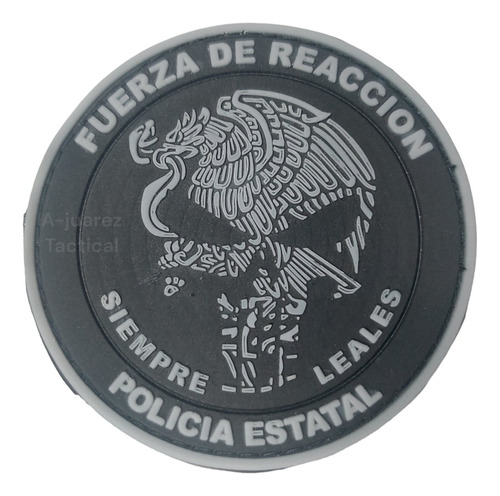 Parche Fuerza De Reaccion Pvc Gris