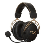 Audífonos Gamer Inalámbricos Hyperx Cloud Hx-hsca Black Y Gold