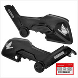 Cacha Lateral Honda Navi 110 Original Negra Juego P1