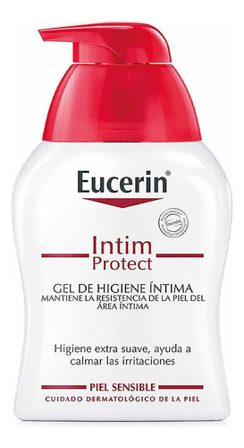 Eucerin Intim Protect Jabon De Limpieza Suave Intimo 250 Ml