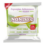 Nonisec Esponjas Jabonosas Aloe Vera X10u