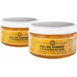 2 Pack Gel Orgánico Linaza Proteína De Soya 520ml Organic