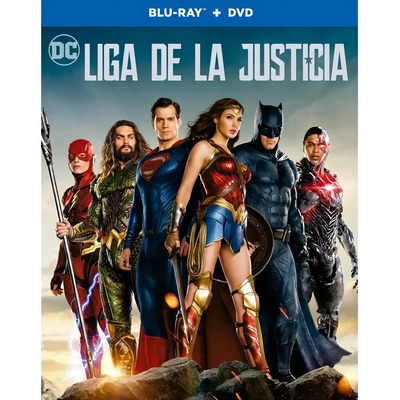 Liga De La Justicia Blu-ray+dvd Película Dc Justice League | MercadoLibre