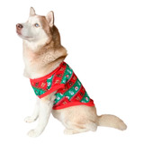 Saco Traje Buzo Navideño Para Perro Gato Talla S