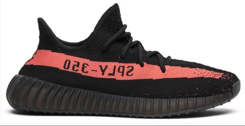 Tênis Yeezy Boost 350 V2 Black Red