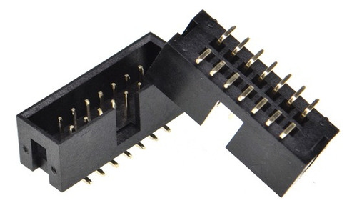 Conector Dc3 14 Pines 2x7 Vertical Pcb Dc3 (10 Piezas)