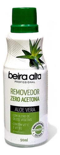 Removedor Esmalte Beira Alta 90ml - 1unid Com Aloe Vera