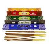 Incenso Indiano Massala Nag Champa Kit 5 Caixas 50 Varetas