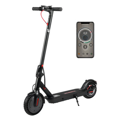 Pop Shope Scooter Eléctrico Patin Eléctrico P1 Con Control APP 25km\u002Fh 500w Para Adultos Color Negro | Meses sin interés
