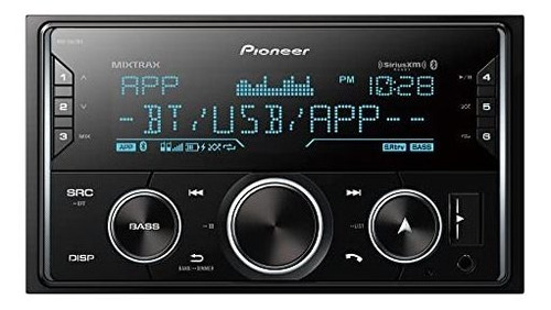 Estéreo Para Auto Pioneer Mvh-s622bs Double Din Bluetooth