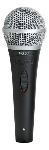 Microfone Shure Pg58 Cabo 4.5m Ótimo Estado 