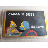 Porta Sube De Los Simpsons Llavero Carga Mi Sube