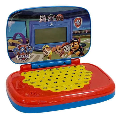 Laptop Minigame Infantil Patrulha Canina Educativo Bilíngue