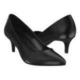 Tacones Dama Perugia 60351 Textil Negro 