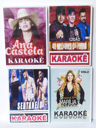 Karaokê Dvd Sertanejo 