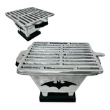 Brasero Modelo Batman, Mini Asador, Parrilla, Anafre, Grill