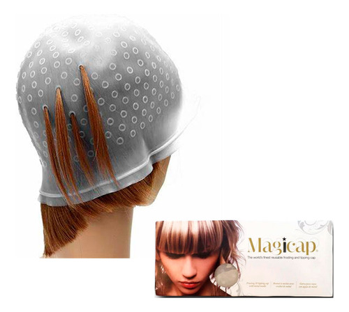 Gorro Magicap Claritos Mechas Iluminacion X 13 Und