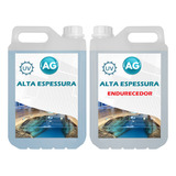 Resina Epóxi Alta Espessura Madeira 1kg [cor Transparente]