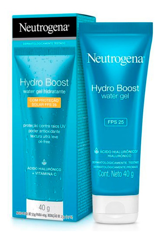 Water Gel Hidratante Hydro Boost Fps25 40g Neutrogena
